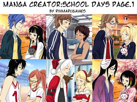 rinmaru school days|School Days Page 01 : Rinmaru Games .